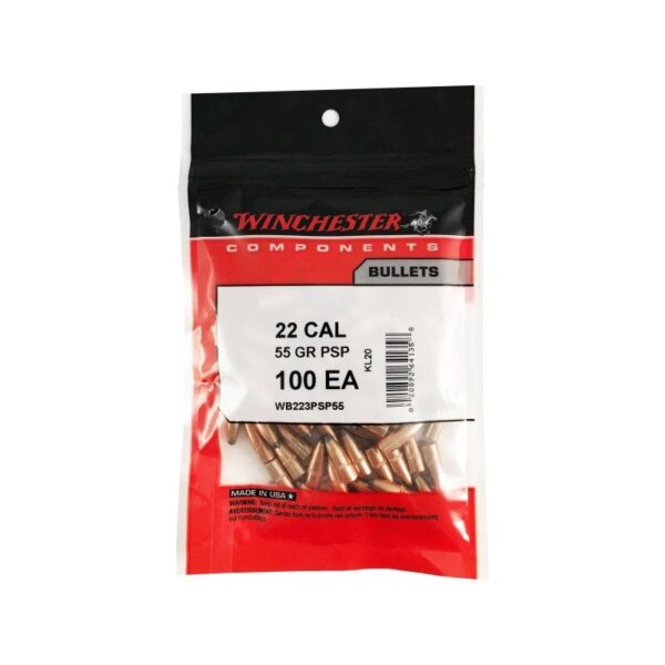 WINCHESTER 55gr PSP 22 Cal (100)